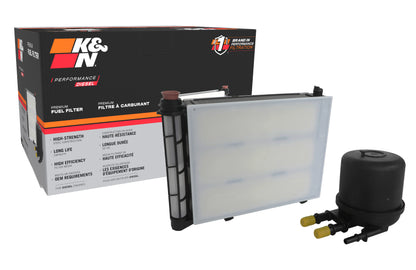 K&N Fuel Filter Diesel Truck 17-25 Ford 6.7