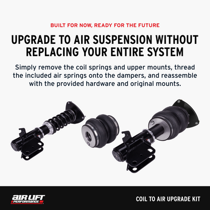 Air Lift 18-24 Honda Accord Sedan Coil to Air Upgrade Kit