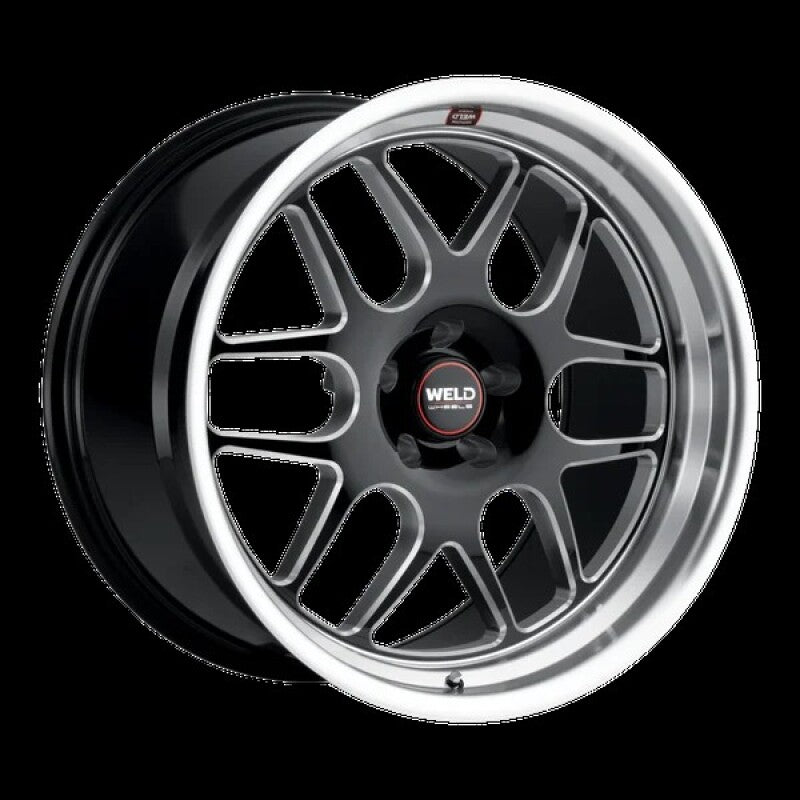 Weld Solana 20x9 / 5x120 BP / ET29 / 72.56mm Bore - Gloss Black MIL DIA Wheel
