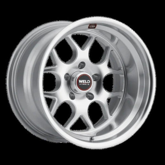 Weld Solana 18x9.5 / 5x114.3 BP / ET0 / 78.1mm Bore - Gloss Silver Machined Wheel