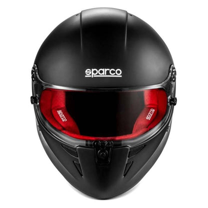 SPARCO Stealth RF Helmet - X Large - Matte Black/Red