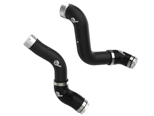 aFe 23-25 GM Colorado/Canyon L4-2.7L BladeRunner Aluminum Hot and Cold Charge Pipe Kit - Black
