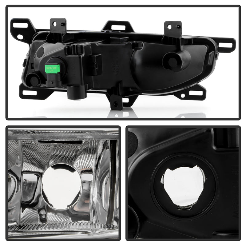 Spyder 20-22 Nissan Titan OEM Fog Light w/ Switch - Clear (FL-NT20-C)