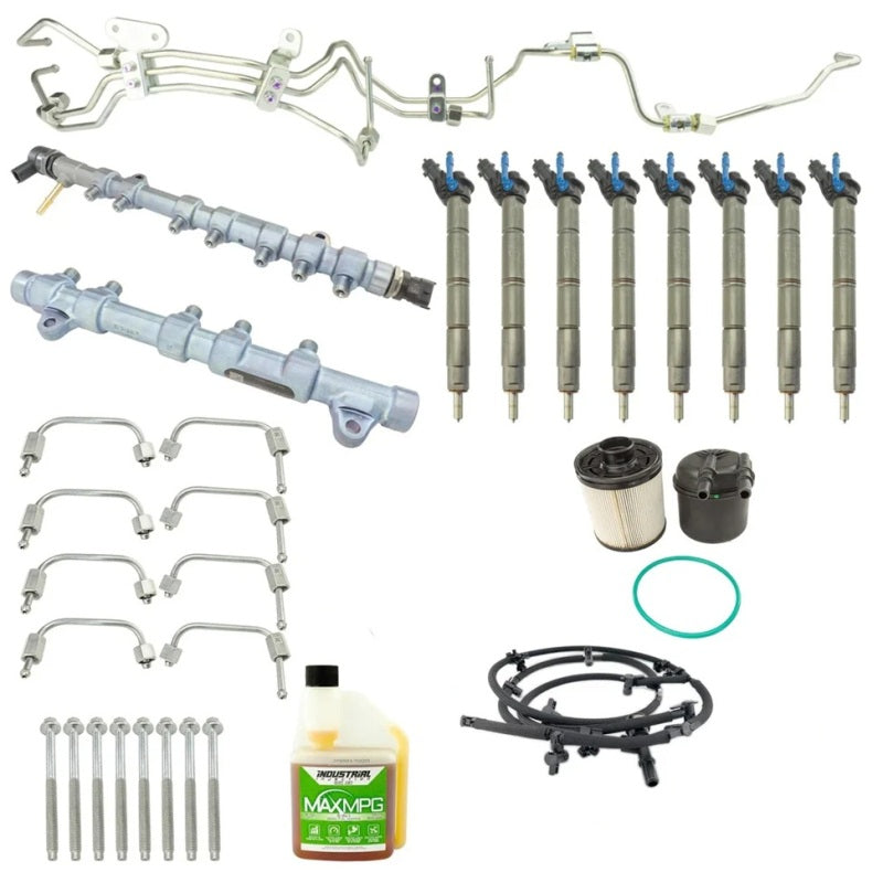 Industrial Injection 14-16 Ford PowerStroke 6.7L Disaster Kit w/Injectors (No Pump)