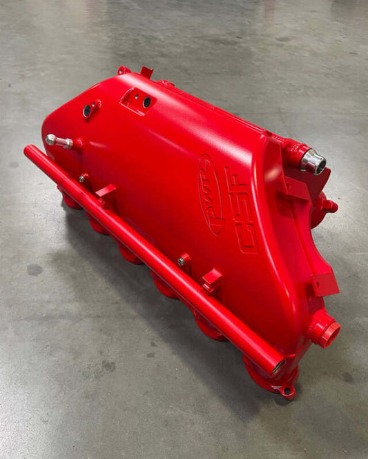 CSF BMW M2/M3/M4 S58 (G8X) Charge-Air Cooler Manifold - Stoplight Red
