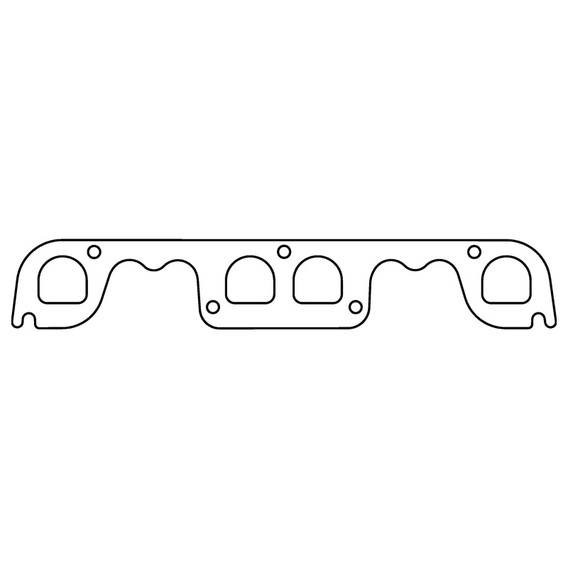Cometic Chevy Gen1 SB V8 .060in HTS Exhaust Mani Gasket Set-1.650in x 1.600in D Port