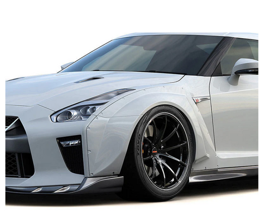 GReddy 2017+ Nissan GTR R35 GRacer Full Wide-Body Aero Kit