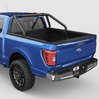 EGR Black Powder Coat S-Series Sport Bar for 2021-2025 Ford F-150