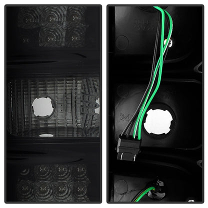 xTune Mc Yukon/Yukon Denali 07-14 LED Tail Lights Black Smoked ALT-JH-CSUB07-LED-G2-BSM