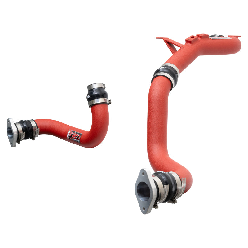 Injen 22-23 Honda/Acura Civic/Si/Integra 1.5L Turbo Aluminum Intercooler Pipe Kit - Wrinkle Red