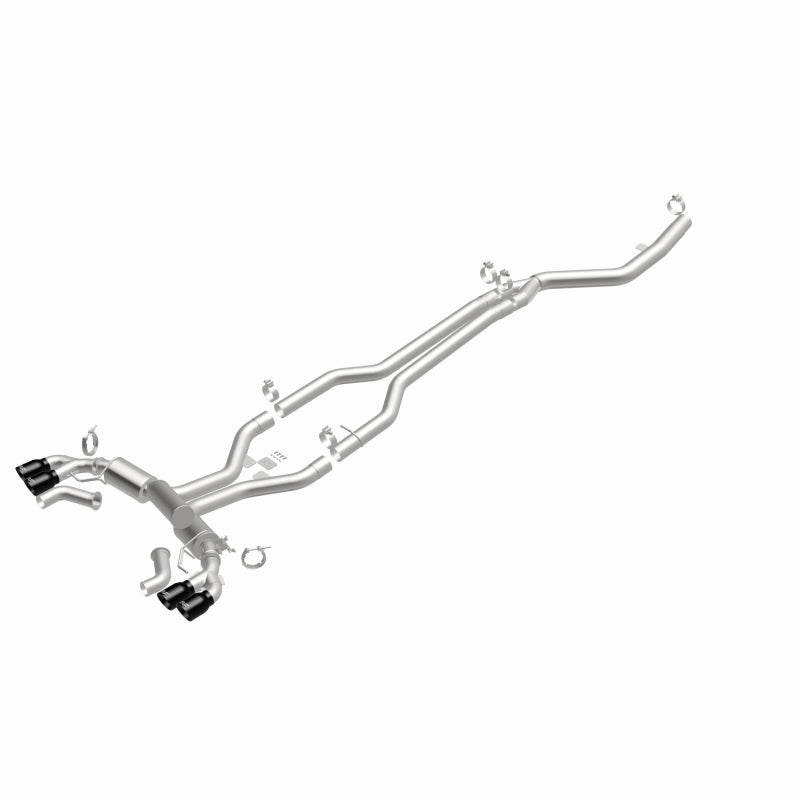 MagnaFlow BMW SPEQ Series Cat-Back Exhaust System Black Chrome