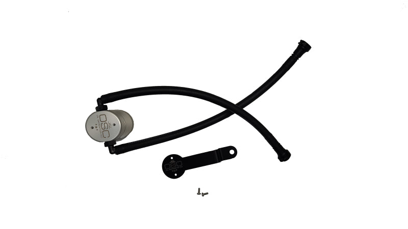 J&L 14-18 Chevy Silverado 1500 / 14-18 GMC Sierra 1500 4.3L V6 Oil Separator - Clear Anodized