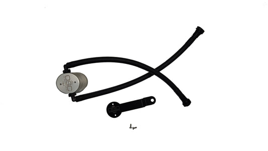 J&L 14-18 Chevy Silverado 1500 / 14-18 GMC Sierra 1500 4.3L V6 Oil Separator - Clear Anodized