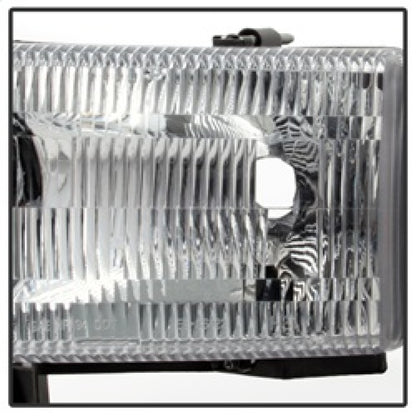 xTune Dodge Ram 1500 94-01 OEM Style Headlights w/ Corner Chrome HD-JH-DR94-OE-C