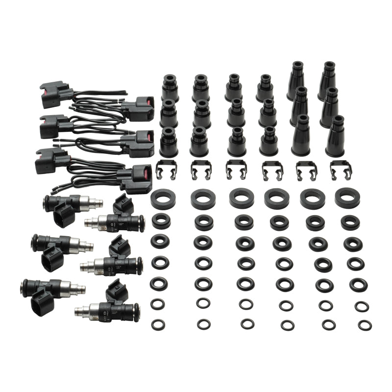 DeatschWerks Universal 6 Cylinder Import Injector Kit - Set of Six 1000cc Injectors