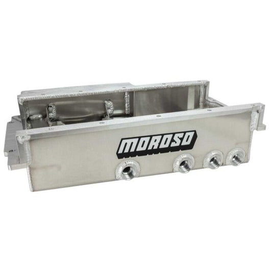 Moroso Dart LS Next/Next 2 Non-Skirted Drag Race Dry Sump 6in Deep 4P/U Aluminum Oil Pan