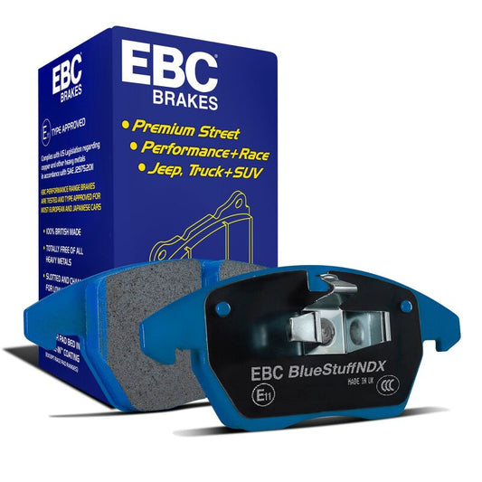 EBC 64-69 Porsche 911 2.0 (M Caliper) (Solid front rotor) Bluestuff Rear Brake Pads
