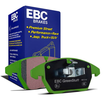 EBC 11+ Volvo S60 2.5 Turbo T5 (315mm Front Rotors) Greenstuff Front Brake Pads
