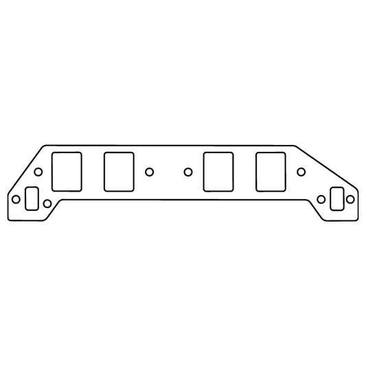Cometic GM Gen-V/VI BB V8 .060in Fiber Intake Mani Gasket Set-2.460in x 1.860in Rect. Ports
