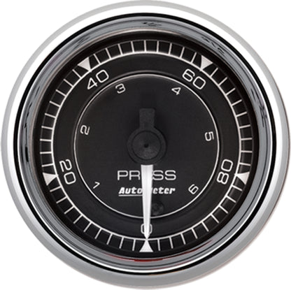 Autometer Chrono 2-1/16in 100PSI Digital Stepper Motor Pressure Gauge  - Chrome