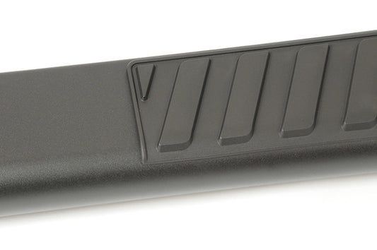 Dee Zee 99-23 Chevrolet/GMC/Dodge/Ford  Full Size Truck Tubes - 6In Oval - Black Steel (CrewCab)