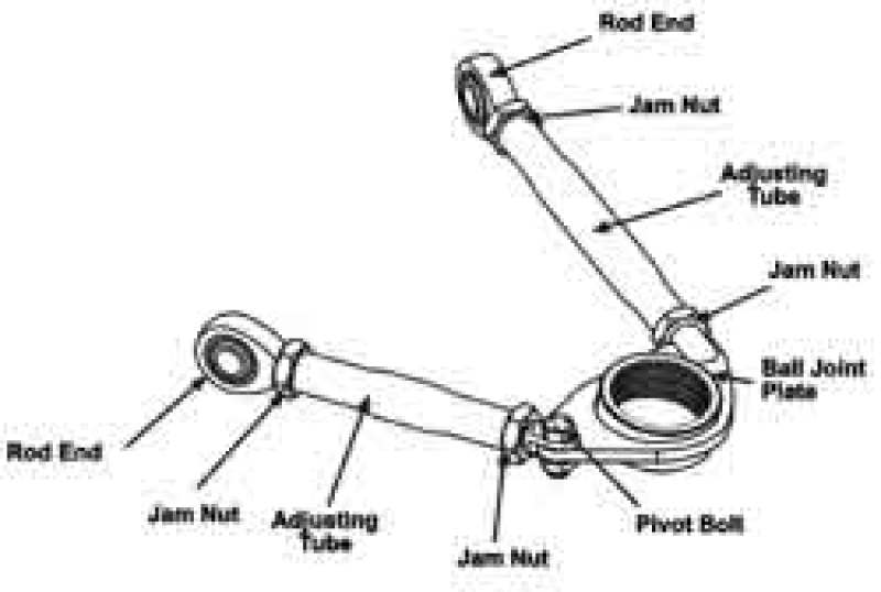 SPC Performance Pro Series Front Adjustable Upper Control Arm (Chrysler Thread-In 10deg) (Race Only)