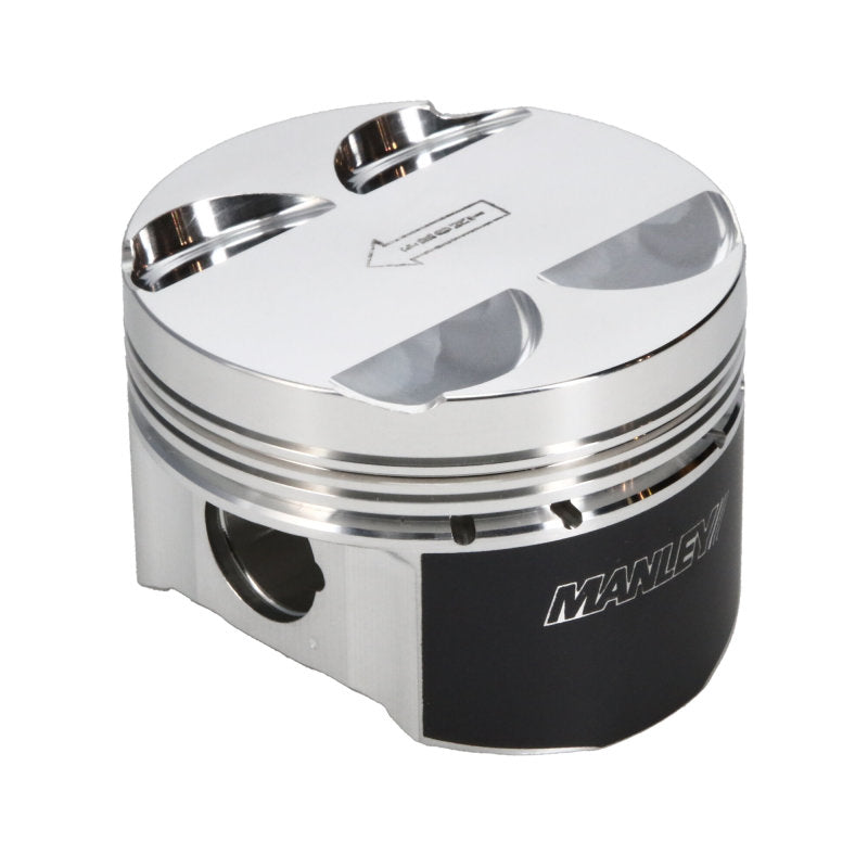 Manley 16+ Nissan VR30DDTT 86mm Bore Grade 2 10:1 CR -3.5cc Dome Flat Top Piston w/ Rings (SINGLE)