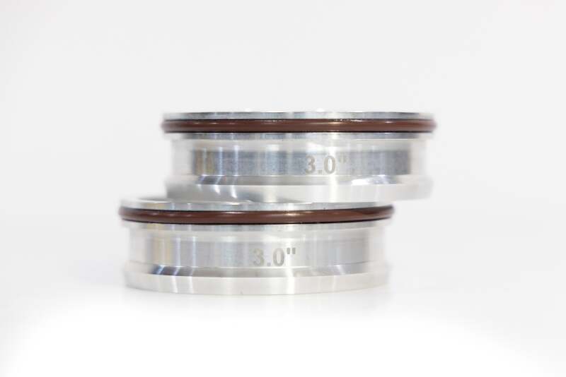 GReddy 3.5 Inch Gold Anodized Aluminum Boost Tube Clamp Set