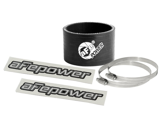 aFe Magnum FORCE Intake Coupling Kit (2-1/4 IN ID x 1-1/2 IN L) Straight Coupler - Black