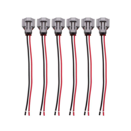 BLOX Racing Injector Pigtail Denso Female - Set Of 6