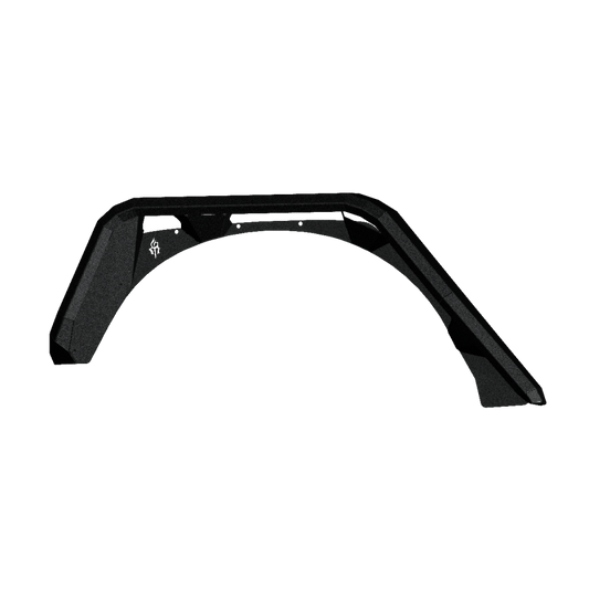 Road Armor 07-18 Jeep Wrangler JKU 4DR Stealth Rear Fender Flare Body Armor - Tex Blk