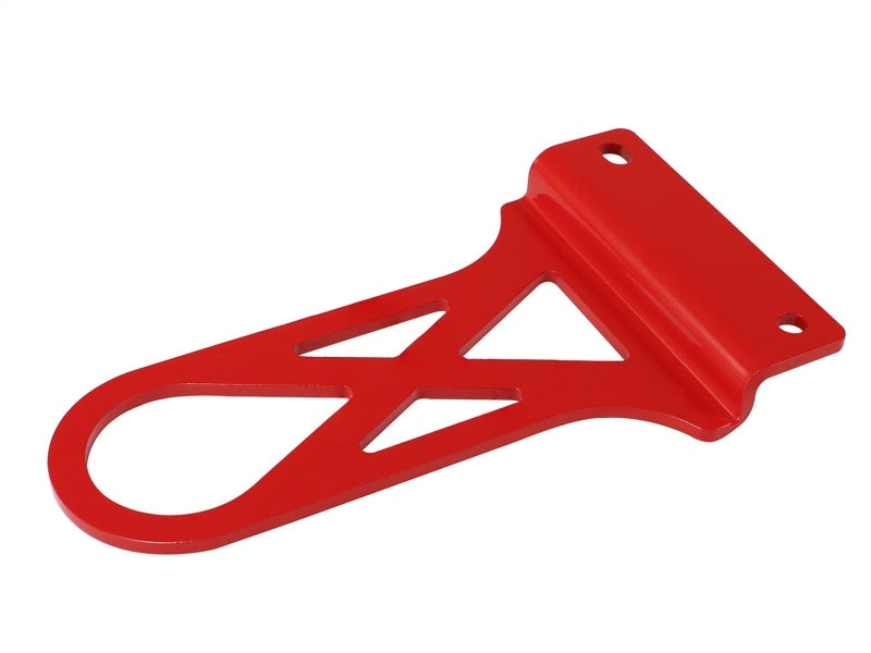 aFe Control Rear Tow Hook Red 97-04 Chevrolet Corvette (C5)