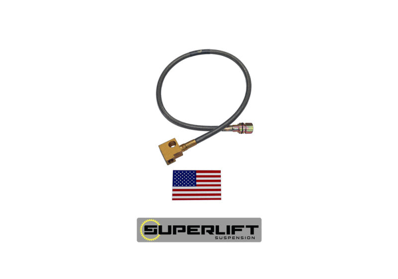 Superlift 03-13 Dodge Ram 2500/3500 w/ 4-6in Lift Kit (Single) Bullet Proof Brake Hose