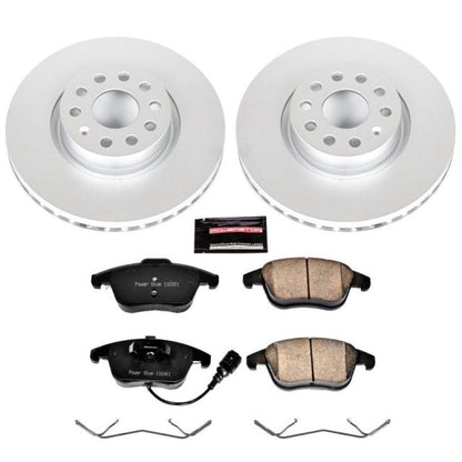 Power Stop 15-18 Audi Q3 Front Z23 Evolution Sport Coated Brake Kit