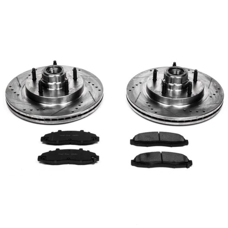 Power Stop 97-00 Ford F-150 Front Z23 Evolution Sport Brake Kit