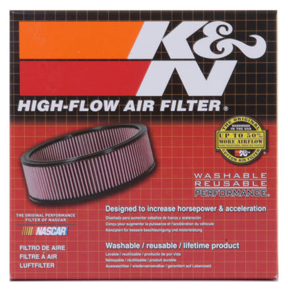 K&N Universal Round Air Filter 6-3/8in OD 5in ID 2-1/4in Height