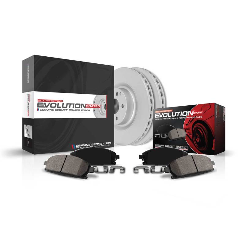 Power Stop 2020 Mercedes-Benz Sprinter 3500 Rear Z23 Evolution Sport Coated Brake Kit