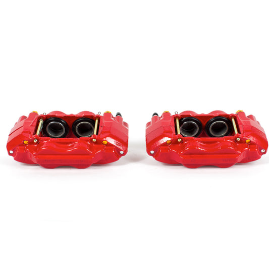 Power Stop 06-10 Hummer H3 Front Red Calipers w/o Brackets - Pair