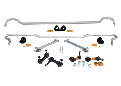 Whiteline 08-10 Subaru WRX Front And Rear Sway Bar Kit 22mm