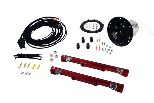 Aeromotive 03-04 Cobra Fuel System - A1000/Rails/Wire Kit/Fittings