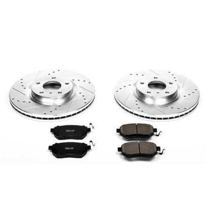 Power Stop 07-08 Nissan Maxima Front Z23 Evolution Sport Brake Kit