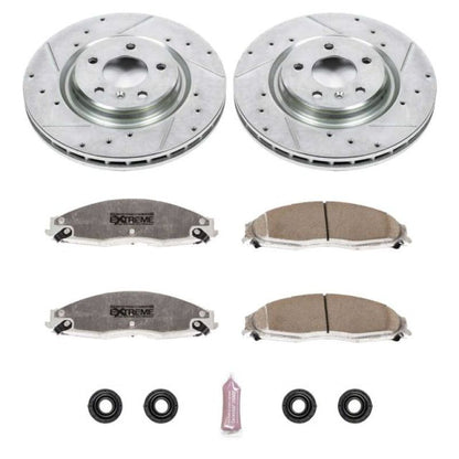 Power Stop 05-08 Pontiac Grand Prix Front Z26 Street Warrior Brake Kit