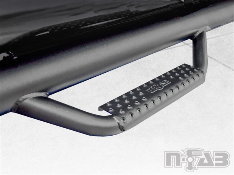 N-Fab Nerf Step 15-17 Ford F-150 SuperCab 6.5ft Bed - Tex. Black - Bed Access - 3in