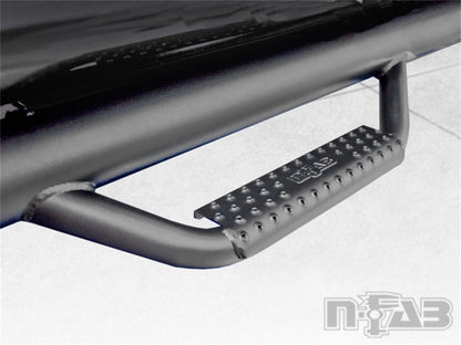 N-Fab Nerf Step 99-16 Ford F-250/350 Super Duty Crew Cab 6.75ft Bed - Tex. Black - Bed Access - 3in