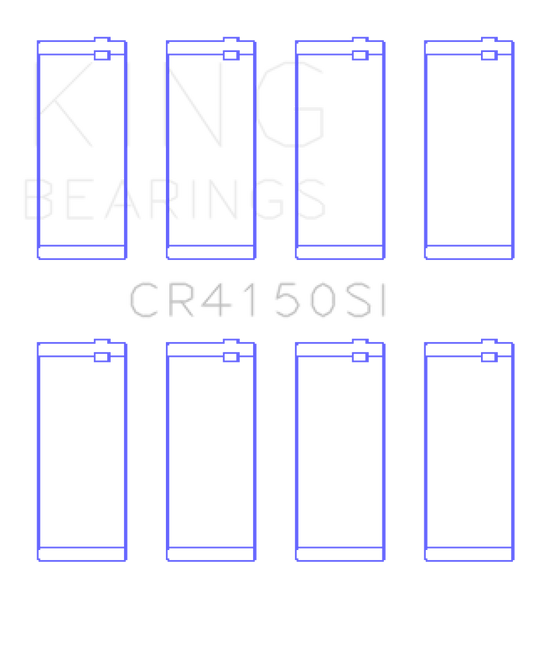 King Engine Bearings Toyota Ford ZETEC 1.6L/1.8L/2.0L Performance Rod Bearing Set