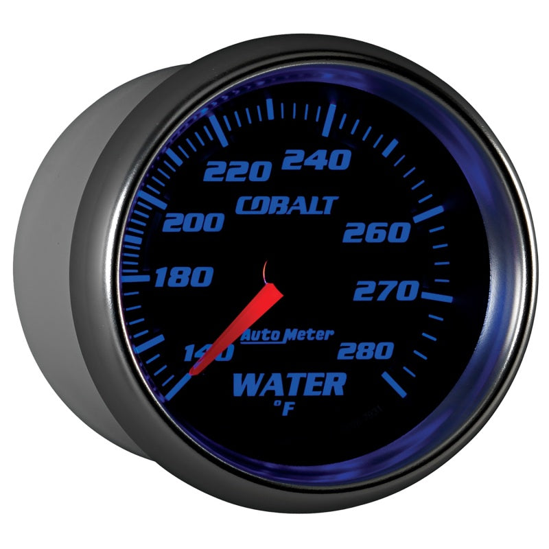 Autometer Cobalt 66.7mm 140-280 degree F. Water Temperature Gauge