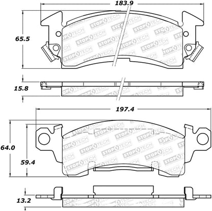 StopTech Street Brake Pads