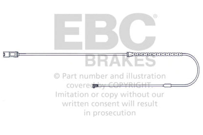 EBC 2010-2014 BMW X5 3.0L Turbo Rear Wear Leads