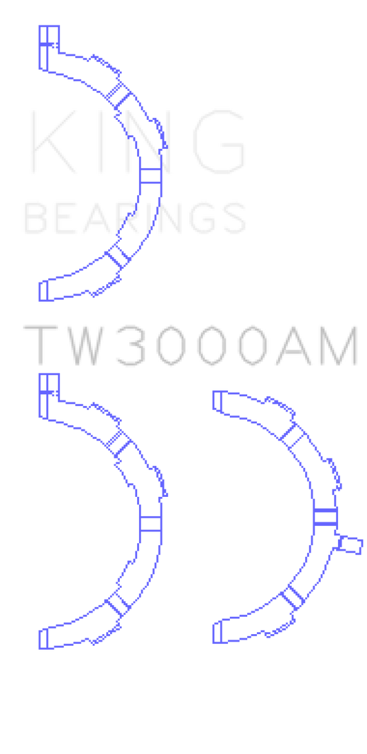 King Engine Bearings Ford 6.7L Power Stroke V8 Diesel Thrust Washer Set
