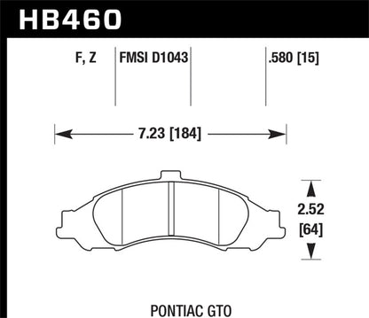 Hawk HPS Street Brake Pads